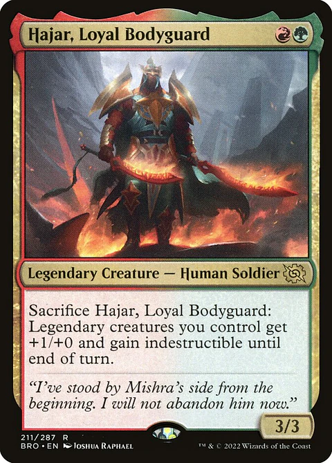 Hajar, Loyal Bodyguard | Español | NM | BRO
