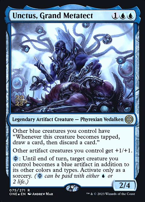 Unctus, Grand Metatect (Launch foil) | Español | NM | PONE