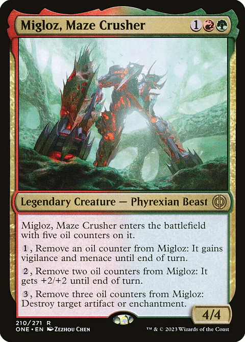 Migloz, Maze Crusher | Español | NM | ONE