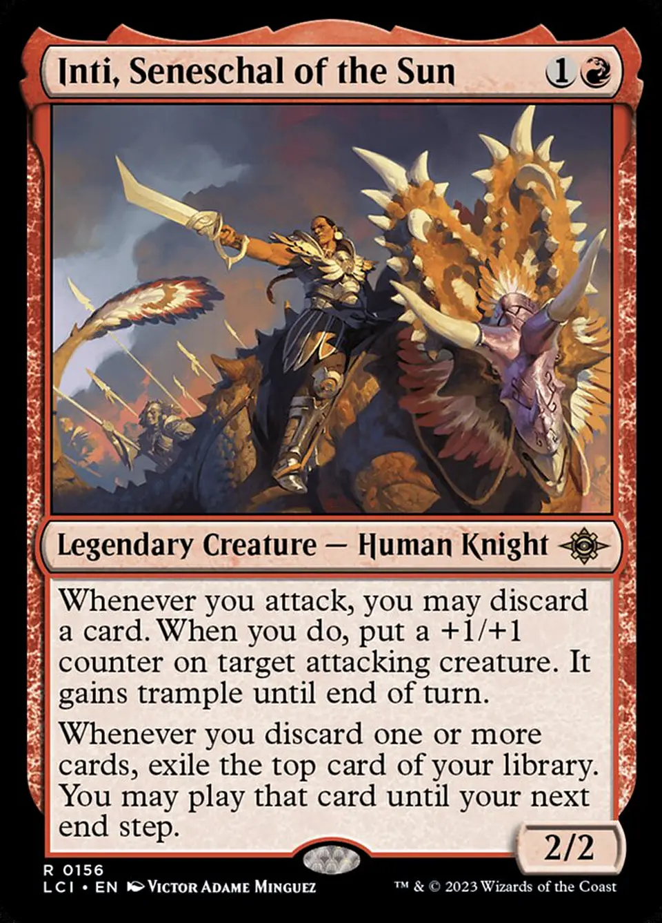 Inti, Seneschal of the Sun | Español | NM | LCI 1