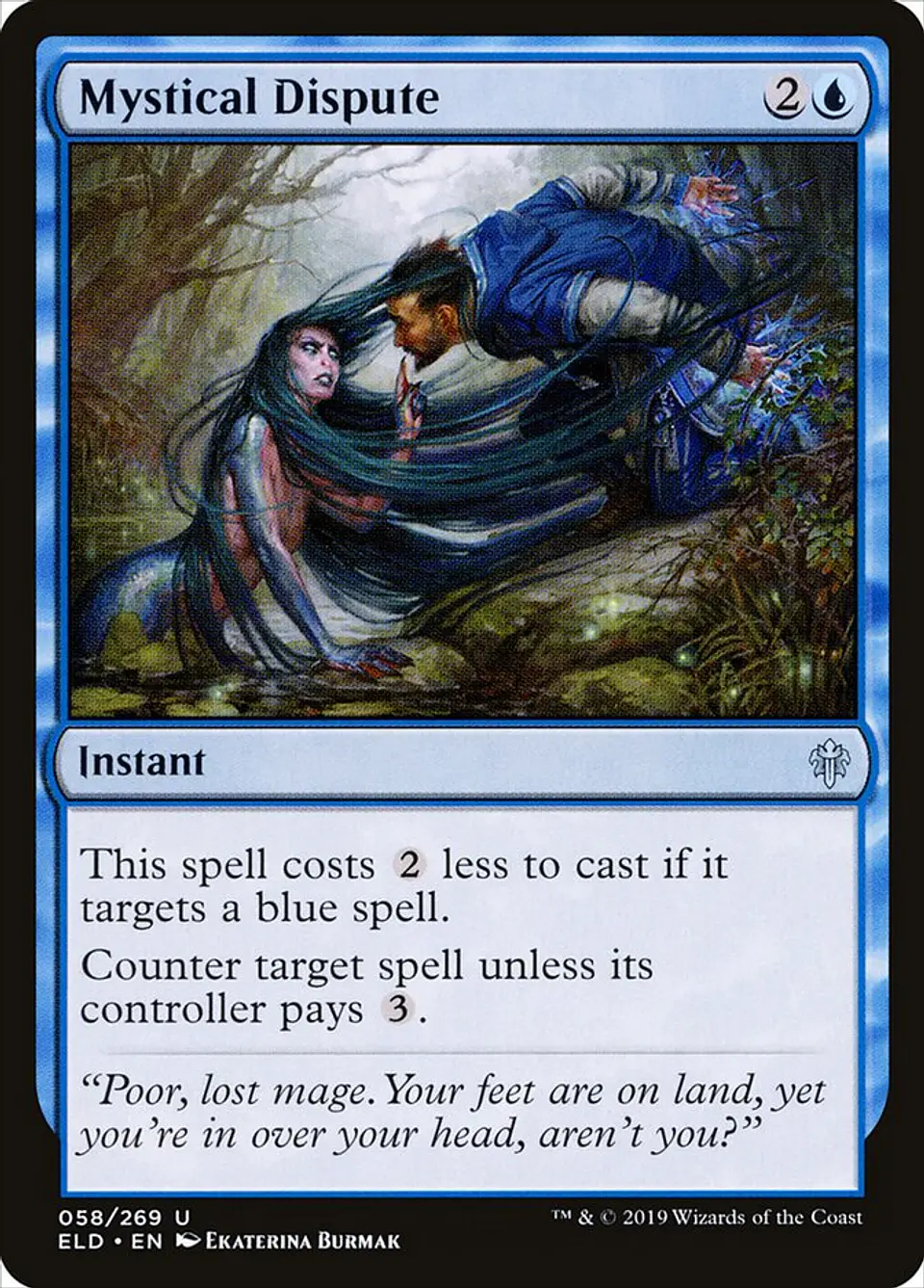 Mystical Dispute | Español | NM | ELD 1