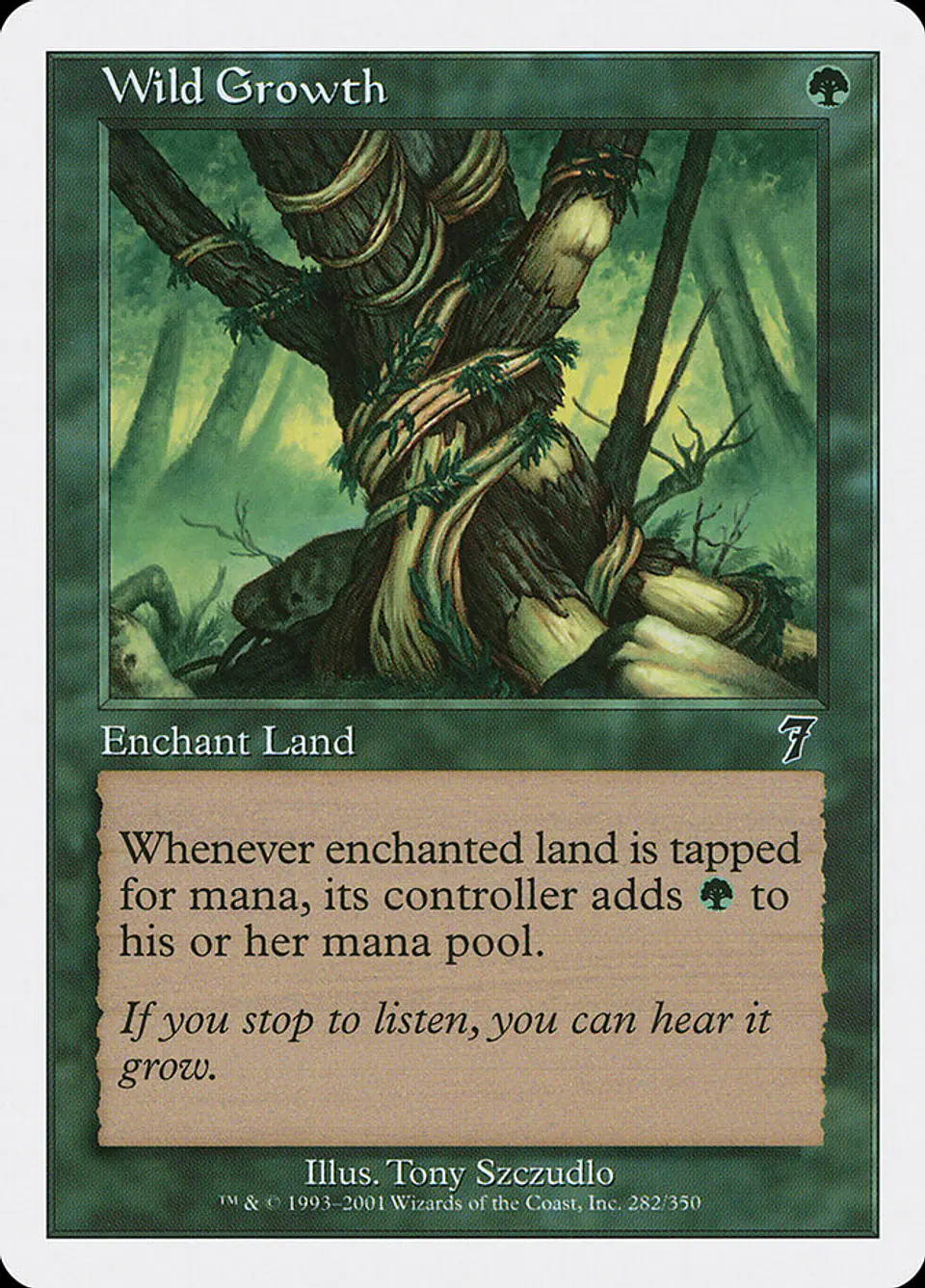 Wild Growth (Retro Frame) | Español | NM | 7ED 1