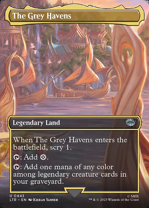 The Grey Havens (Borderless) | Español | NM | LTR