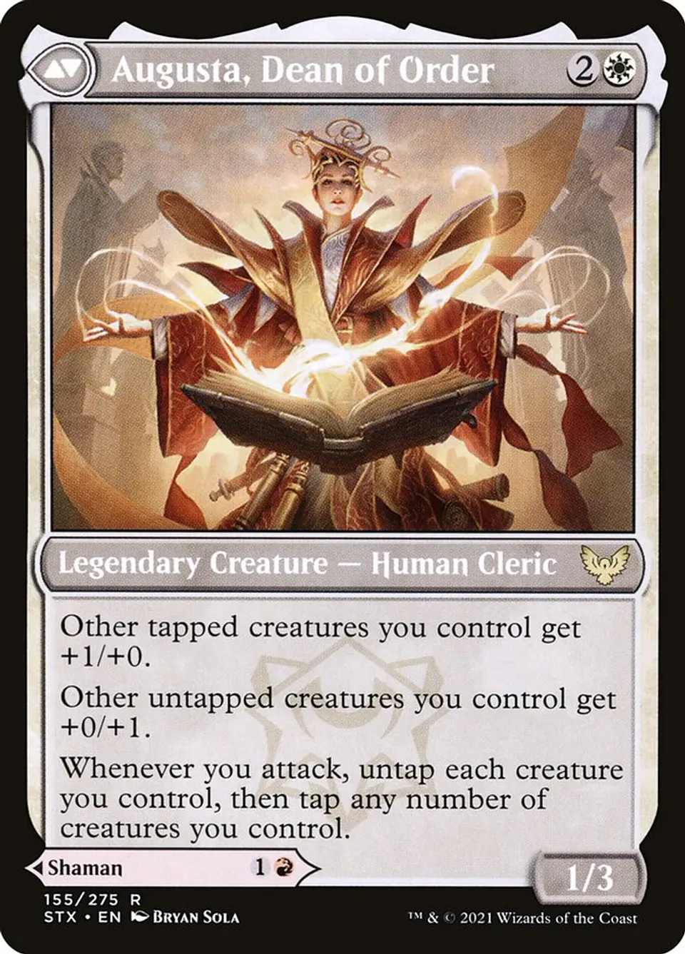 Plargg, Dean of Chaos // Augusta, Dean of Order | Español | NM | STX 2