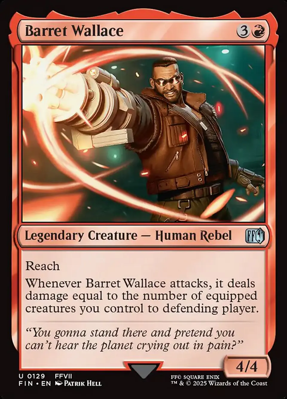 Barret Wallace | Español | NM | FIN 1