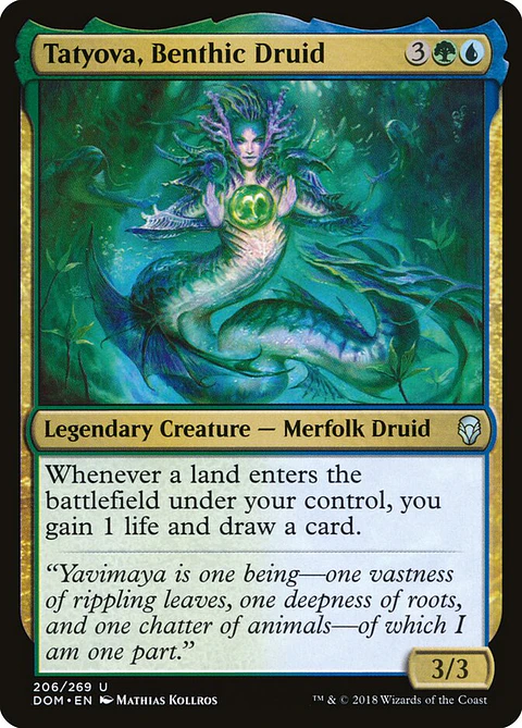 Tatyova, Benthic Druid | Español | NM | DOM