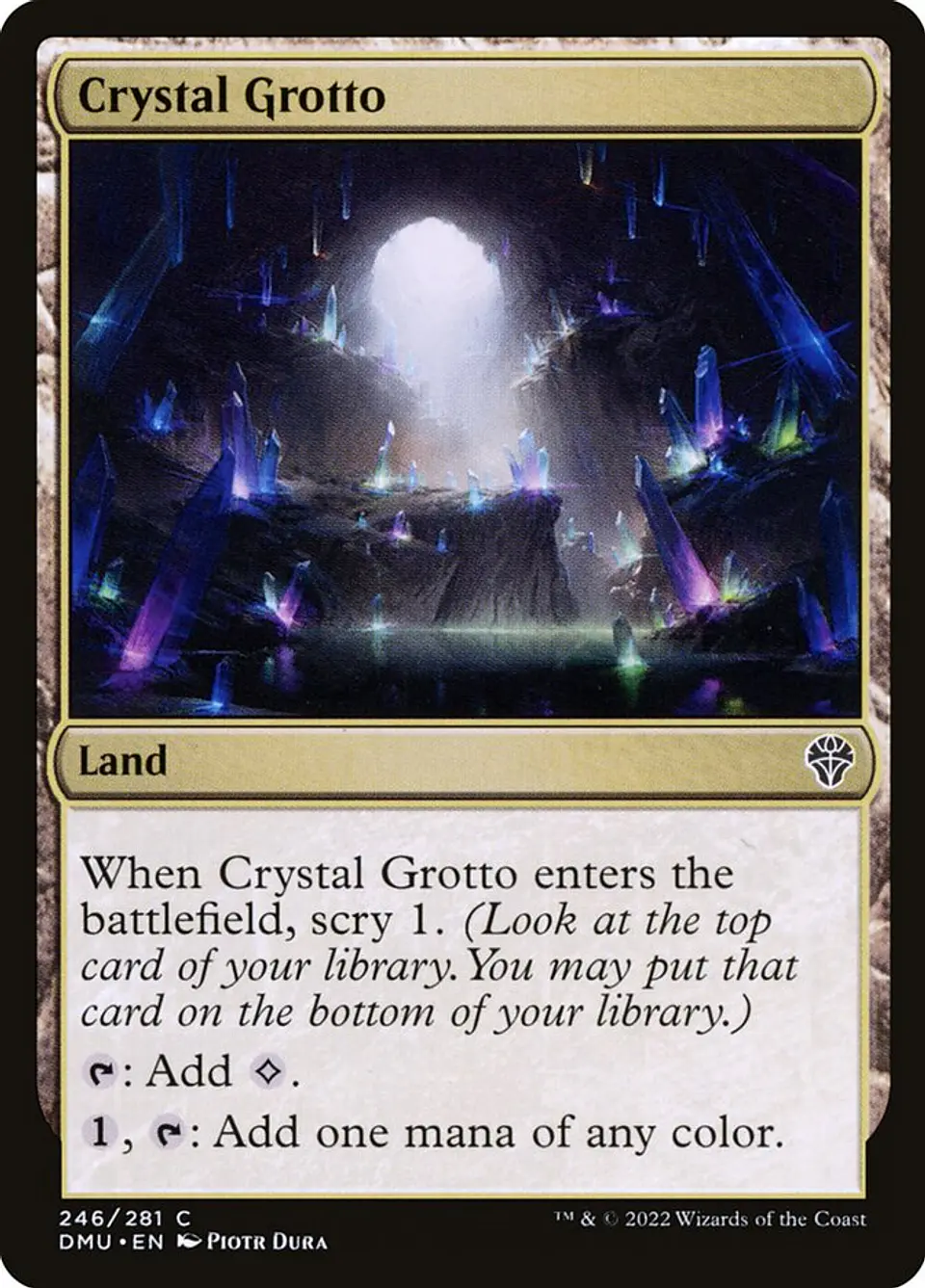 Crystal Grotto | Español | NM | DMU 1