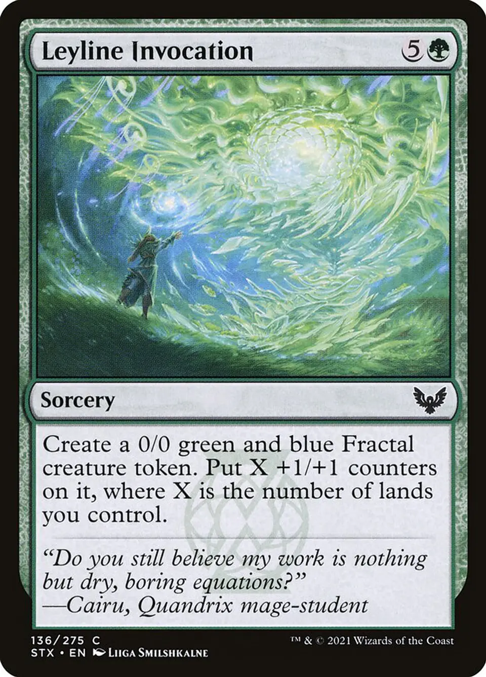 Leyline Invocation | Español | NM | STX 1