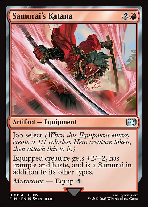 Samurai's Katana | Español | NM | FIN