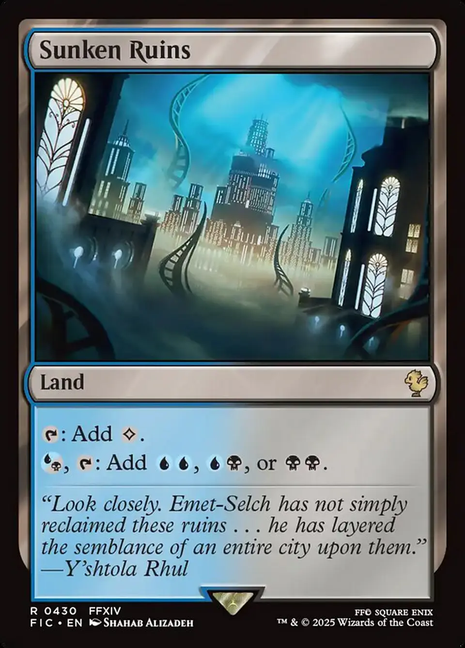 Sunken Ruins (Surge foil) | Español | NM | FIC 1
