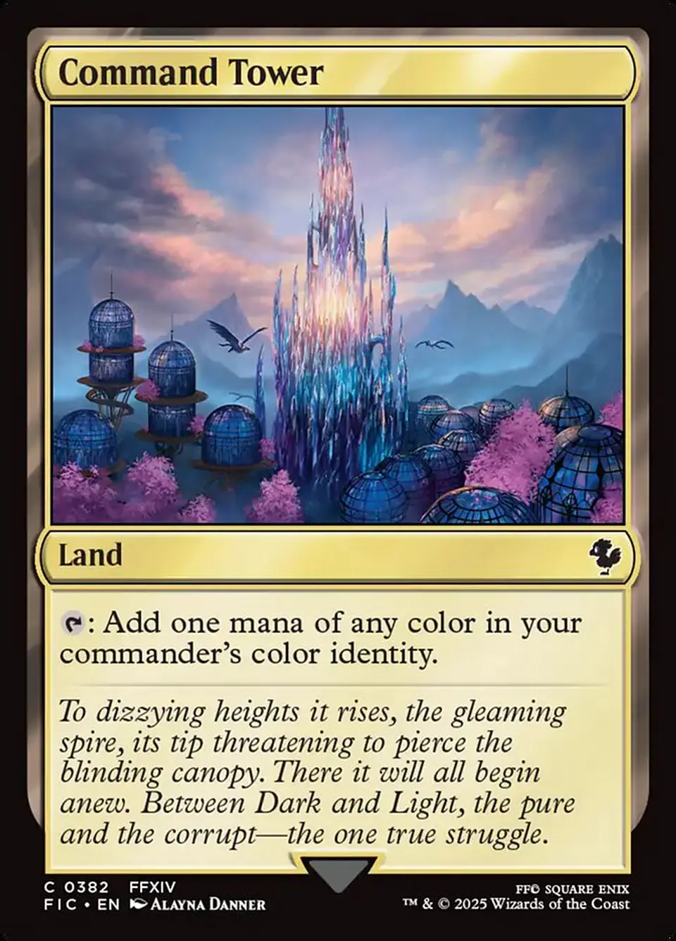 Command Tower (Surge foil) | Español | NM | FIC 1