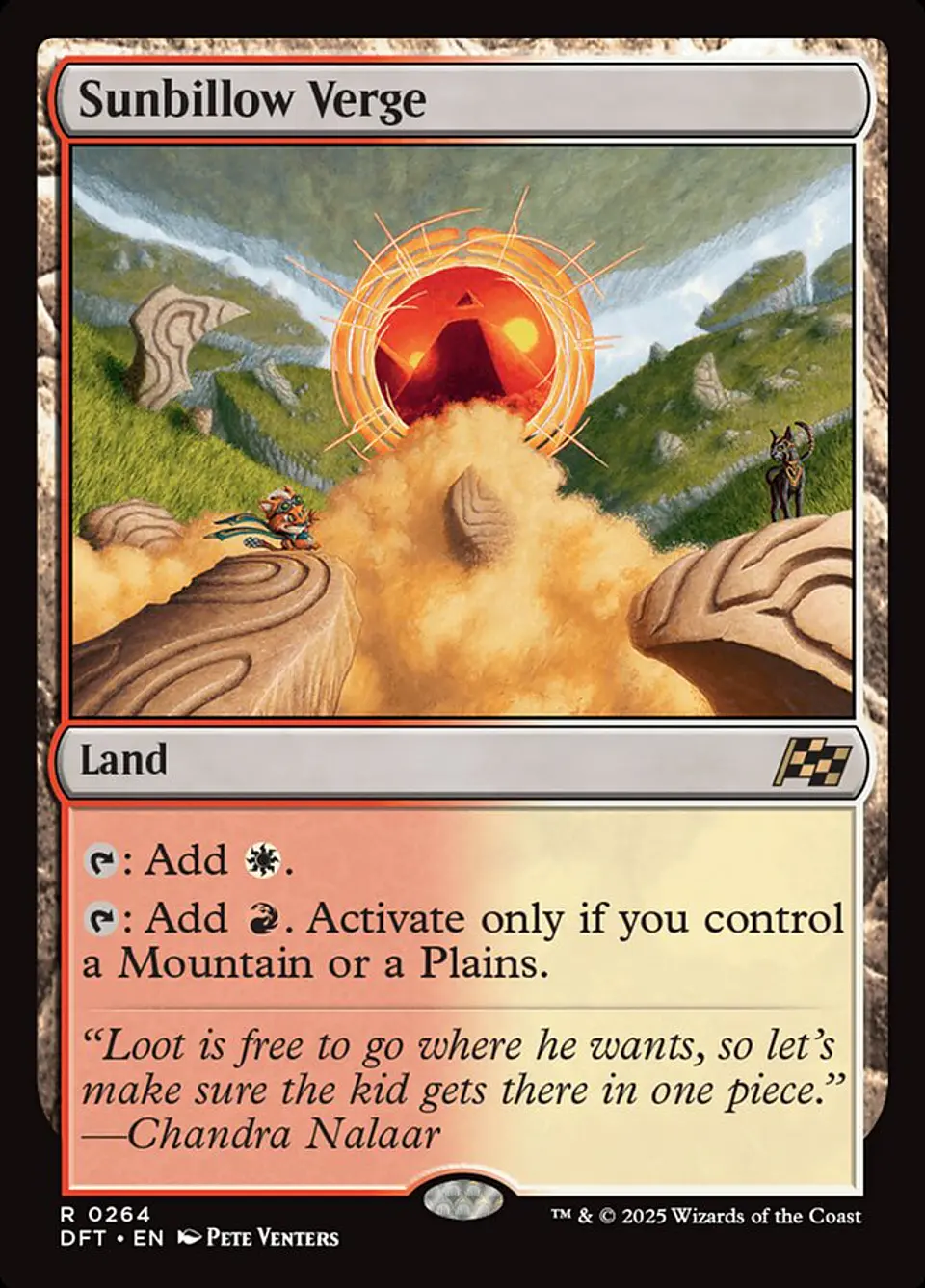 Sunbillow Verge (foil) | Español | NM | DFT 1