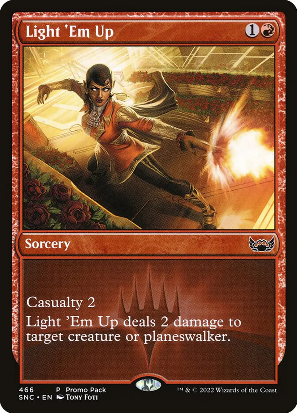 Light 'Em Up (foil) | Español | NM | SNC 1