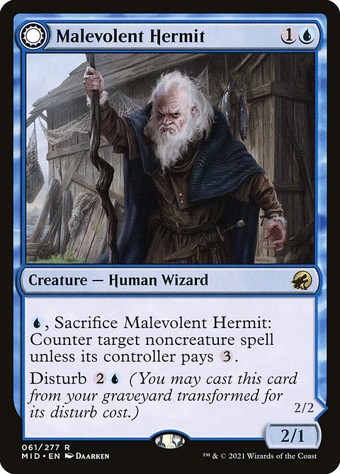 Malevolent Hermit // Benevolent Geist | Español | NM | MID