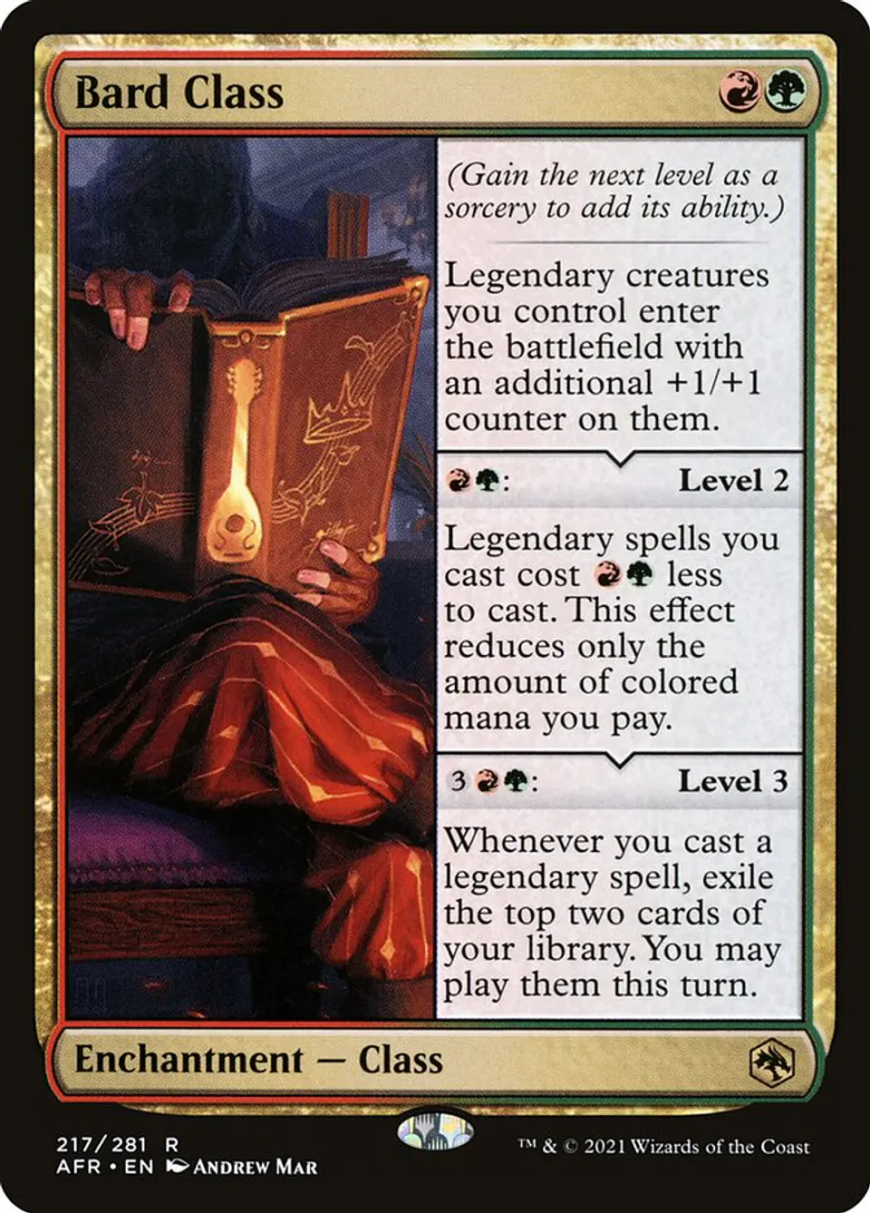 Bard Class | Español | NM | AFR 1
