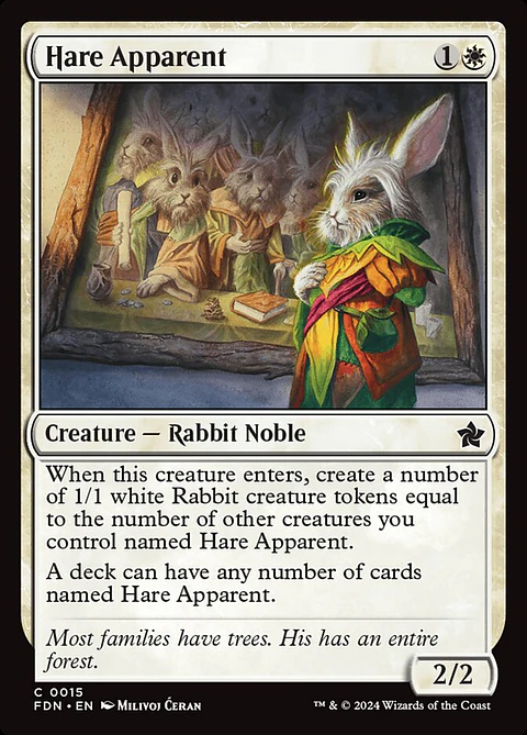 Hare Apparent | Español | NM | FDN