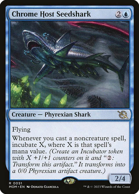 Chrome Host Seedshark | Español | NM | MOM