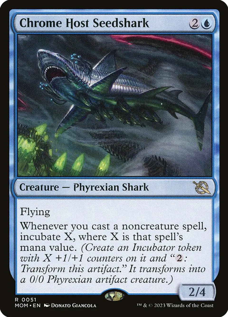 Chrome Host Seedshark | Español | NM | MOM 1