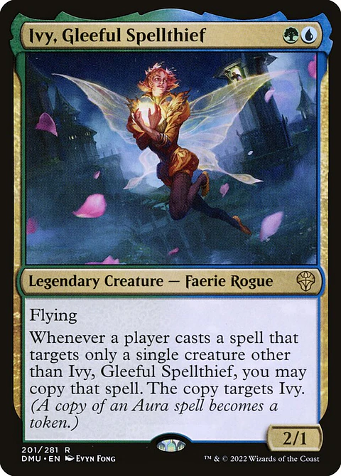 Ivy, Gleeful Spellthief | Español | NM | DMU