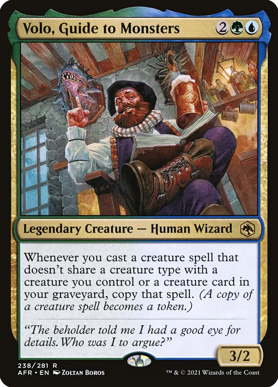 Volo, Guide to Monsters | Español | NM | AFR 1
