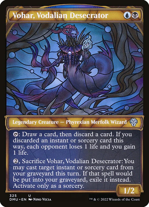 Vohar, Vodalian Desecrator (Showcase) | Español | NM | DMU