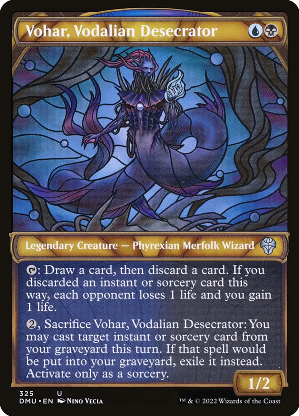Vohar, Vodalian Desecrator (Showcase) | Español | NM | DMU 1