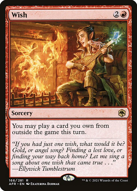 Wish (foil) | Español | NM | AFR
