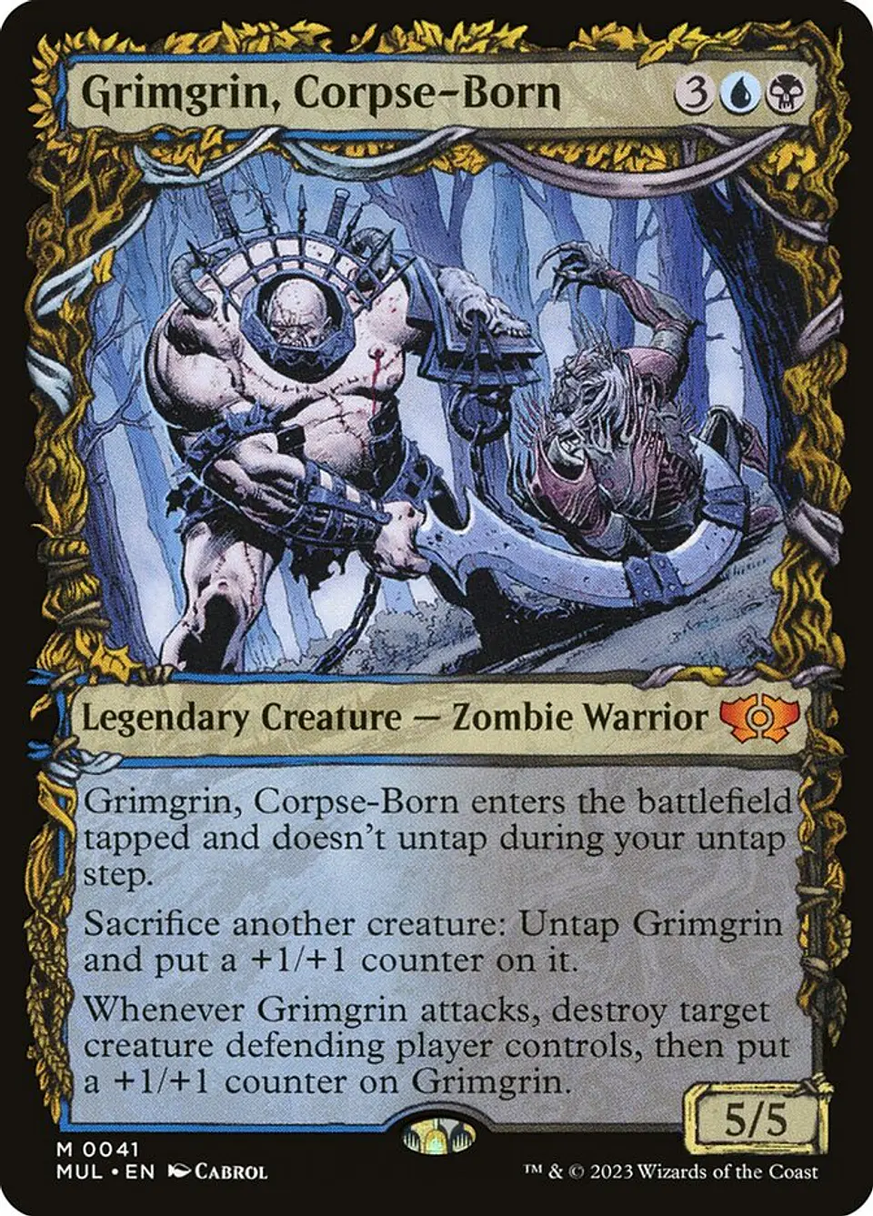 Grimgrin, Corpse-Born (Showcase) | Español | NM | MUL 1