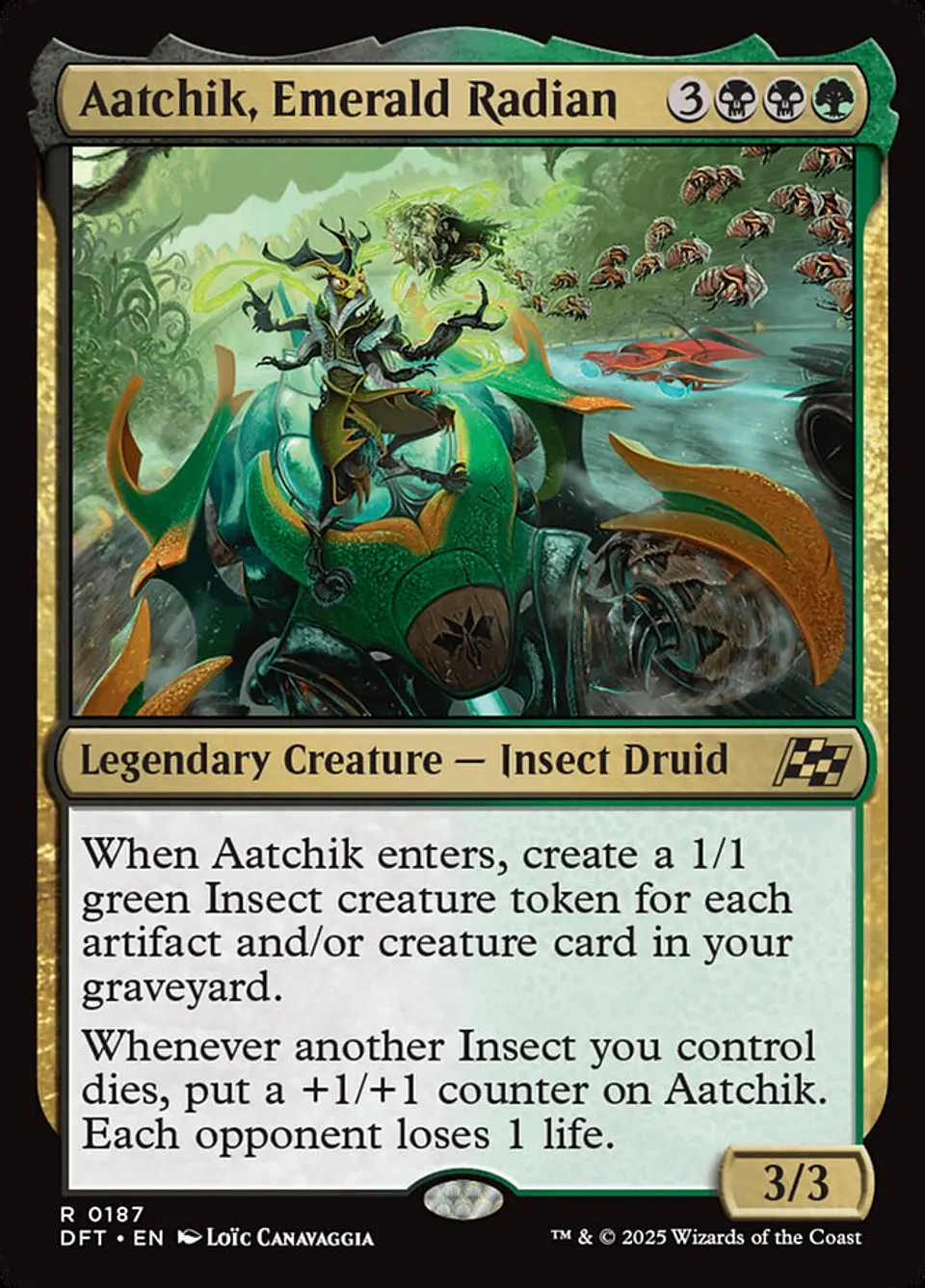 Aatchik, Emerald Radian | Español | NM | DFT 1