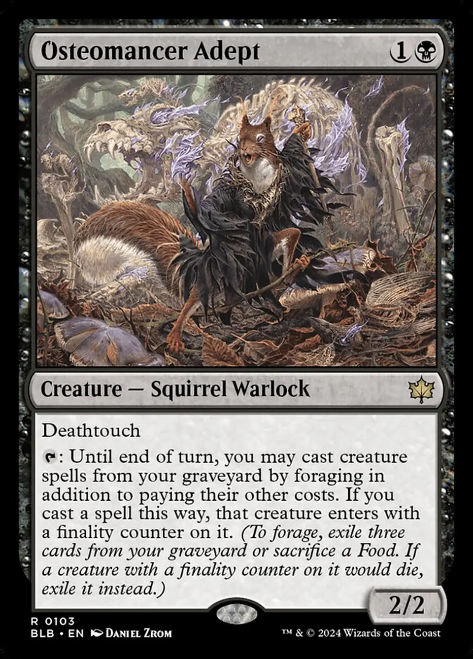 Osteomancer Adept | Español | NM | BLB 1