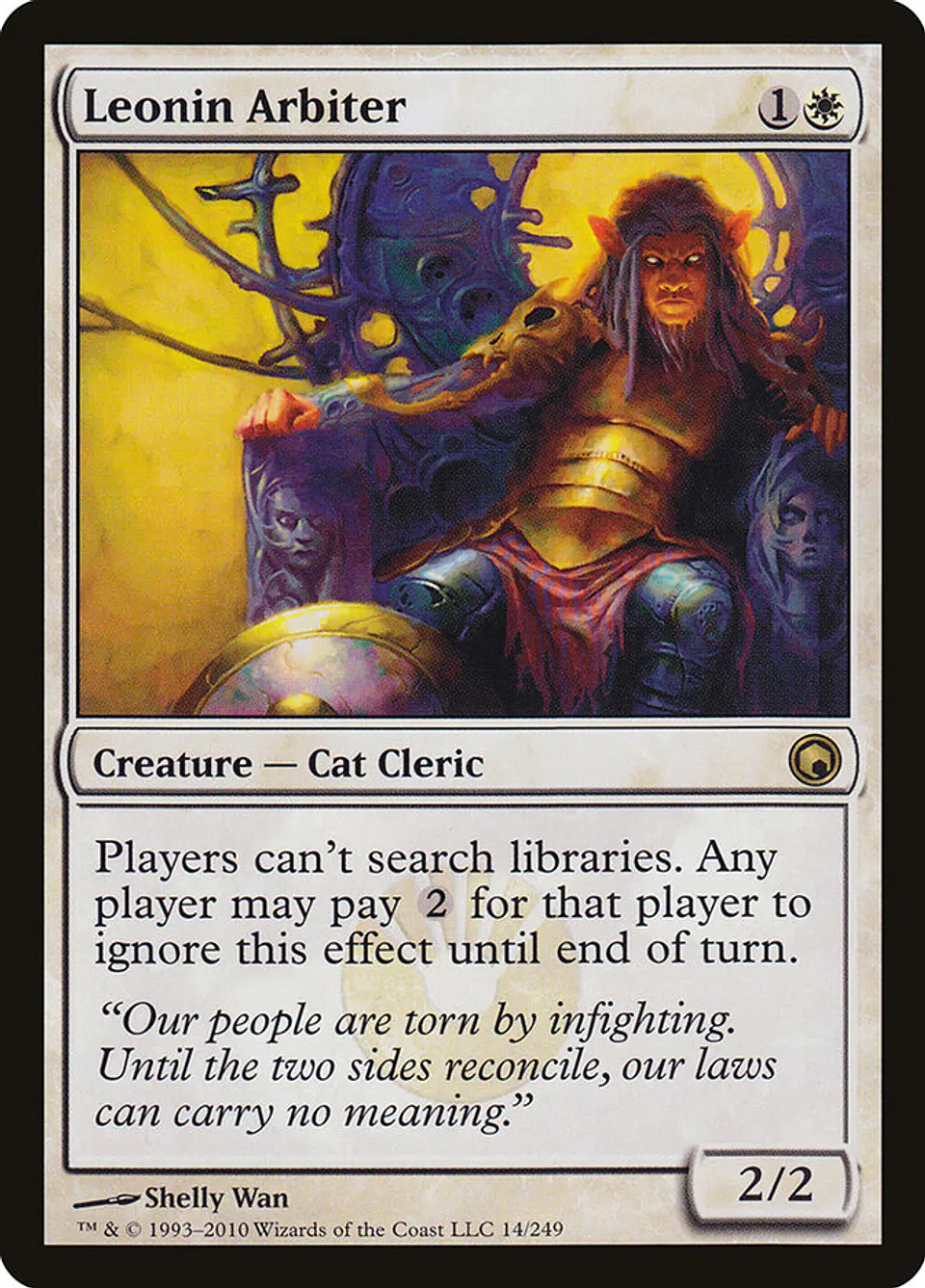 Leonin Arbiter | Español | NM | SOM 1