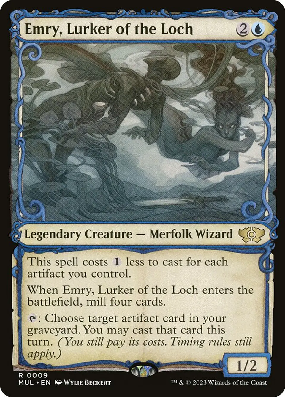 Emry, Lurker of the Loch (Showcase) | Español | NM | MUL 1