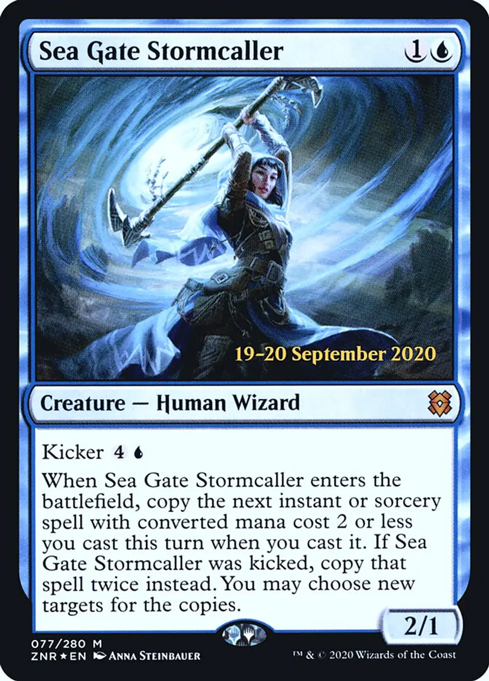 Sea Gate Stormcaller (Launch foil) | Español | NM | PZNR 1