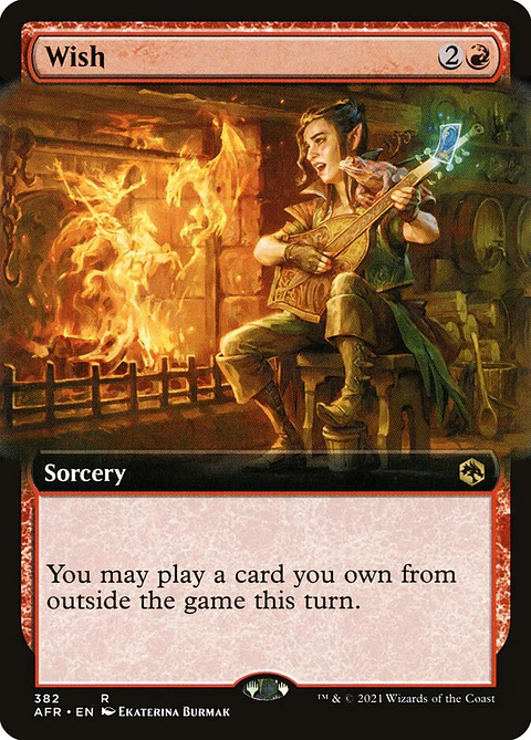 Wish (Extended Art foil) | Inglés | NM | AFR