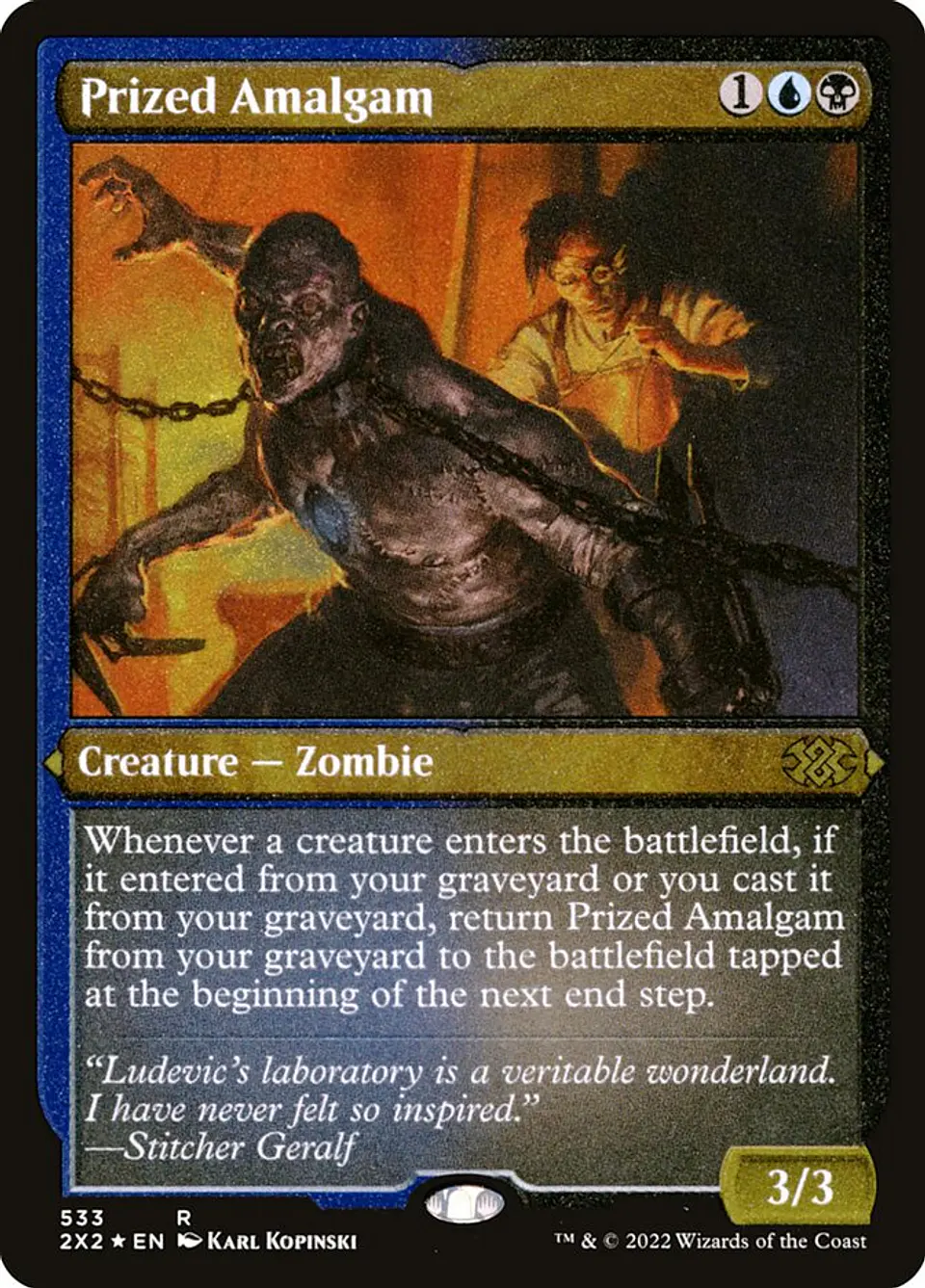 Prized Amalgam (Etched) | Inglés | NM | 2X2 1