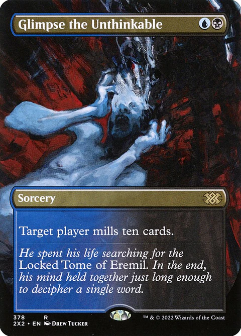 Glimpse the Unthinkable (Borderless foil) | Inglés | NM | 2X2