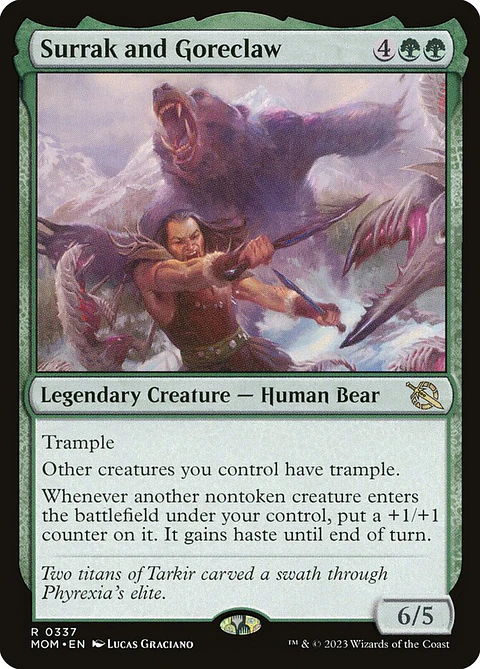 Surrak and Goreclaw | Inglés | NM | MOM