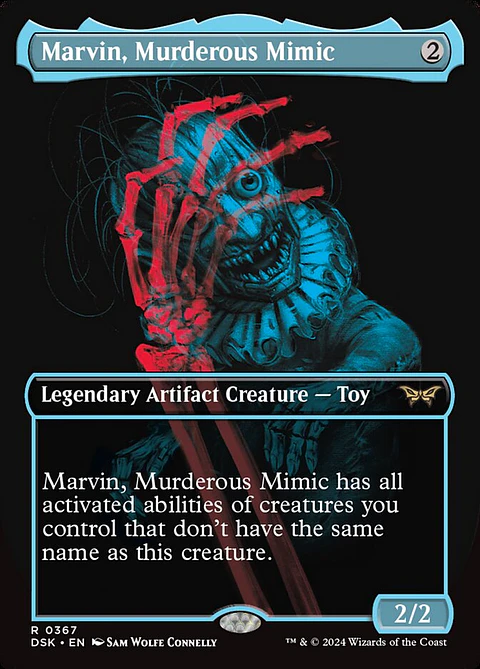 Marvin, Murderous Mimic (Borderless) | Inglés | NM | DSK