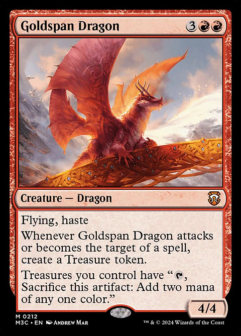Goldspan Dragon (foil) | Inglés | NM | M3C
