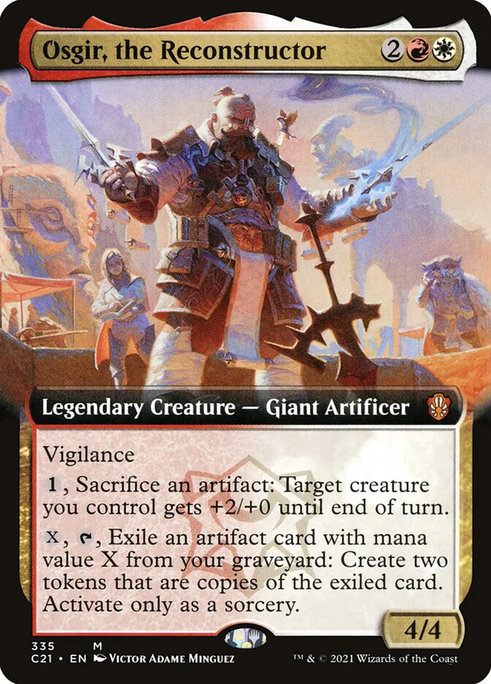 Osgir, the Reconstructor (Extended Art) | Inglés | NM | C21 1