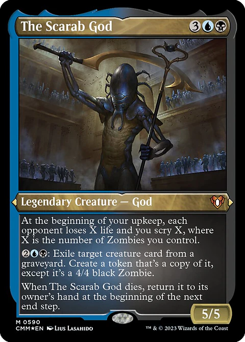 The Scarab God (Etched) | Inglés | NM | CMM