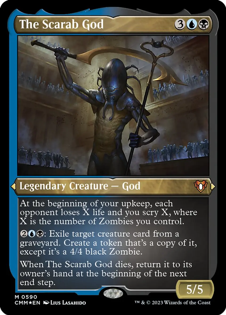 The Scarab God (Etched) | Inglés | NM | CMM 1