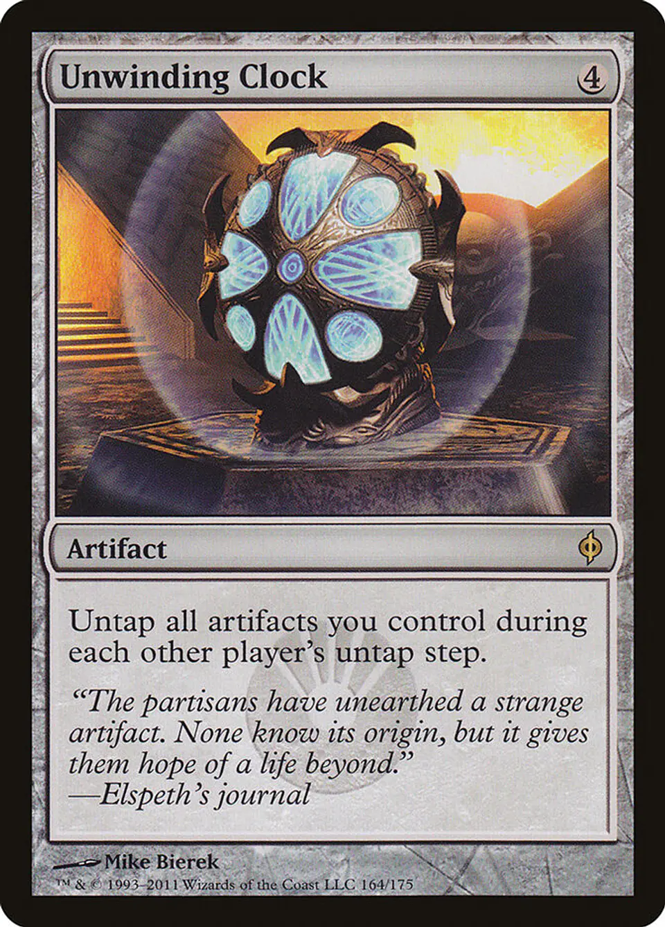 Unwinding Clock | Inglés | NM | NPH 1
