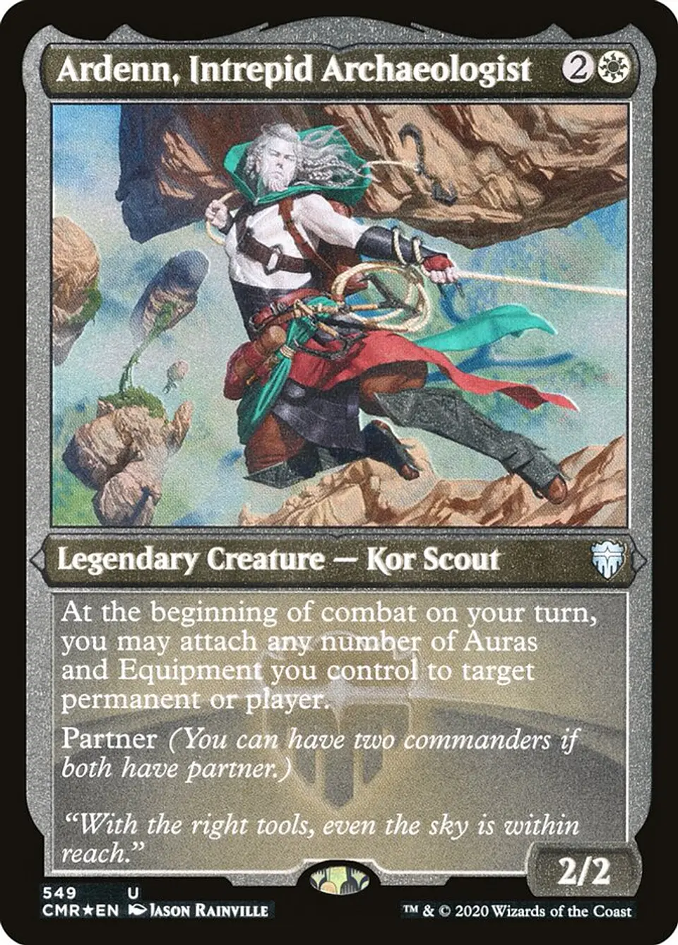 Ardenn, Intrepid Archaeologist (Etched) | Inglés | NM | CMR 1