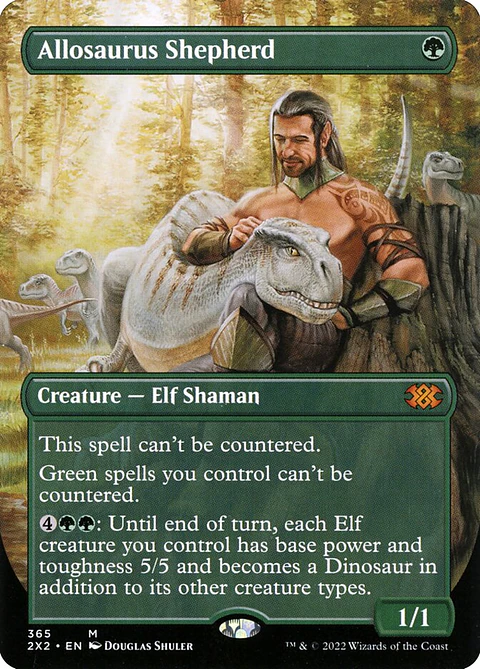 Allosaurus Shepherd (Borderless) | Inglés | NM | 2X2