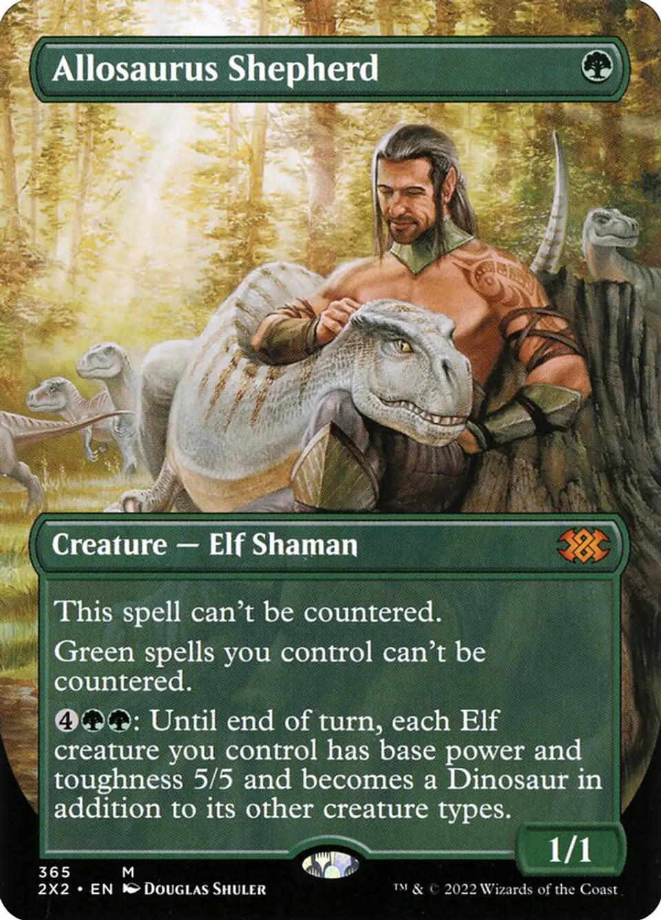 Allosaurus Shepherd (Borderless) | Inglés | NM | 2X2 1