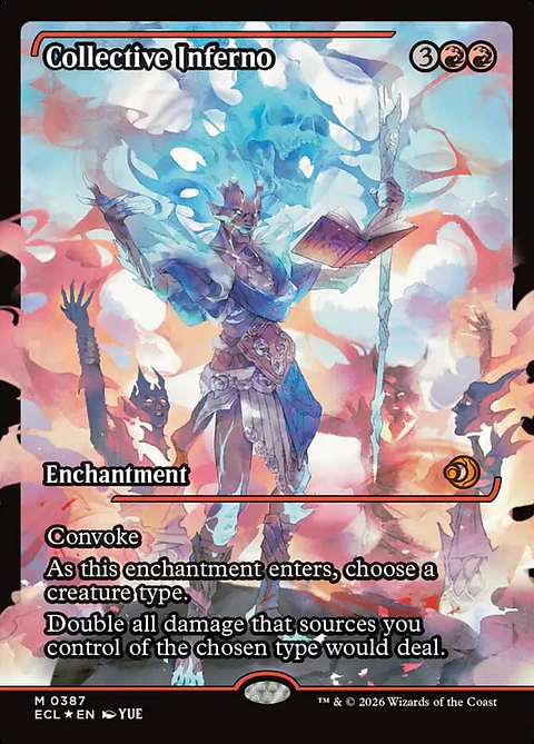 Collective Inferno (Showcase foil) | Inglés | NM | ECL