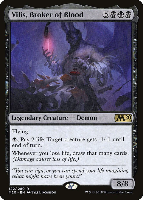 Vilis, Broker of Blood | Inglés | NM | M20