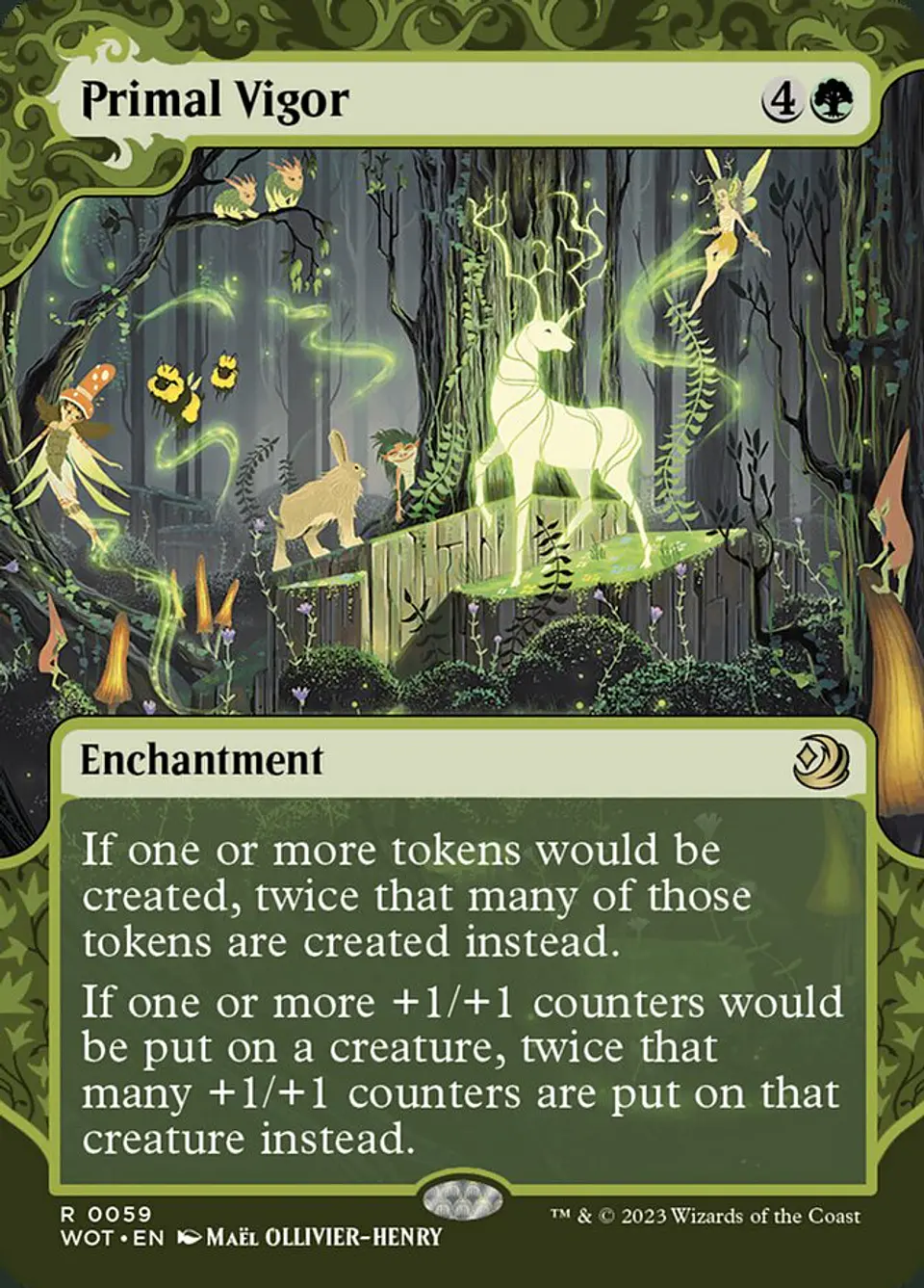 Primal Vigor (Showcase) | Inglés | NM | WOT 1