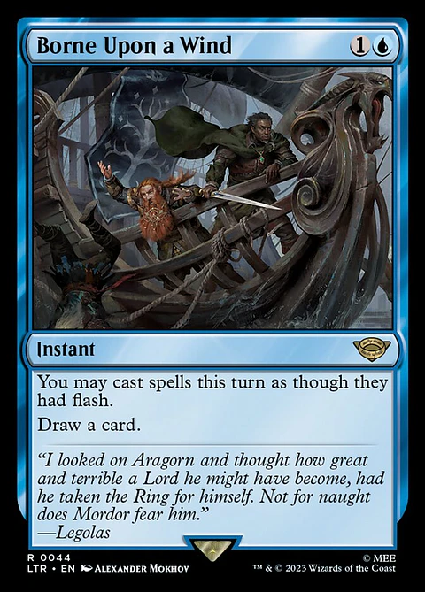 Borne Upon a Wind | Inglés | NM | LTR